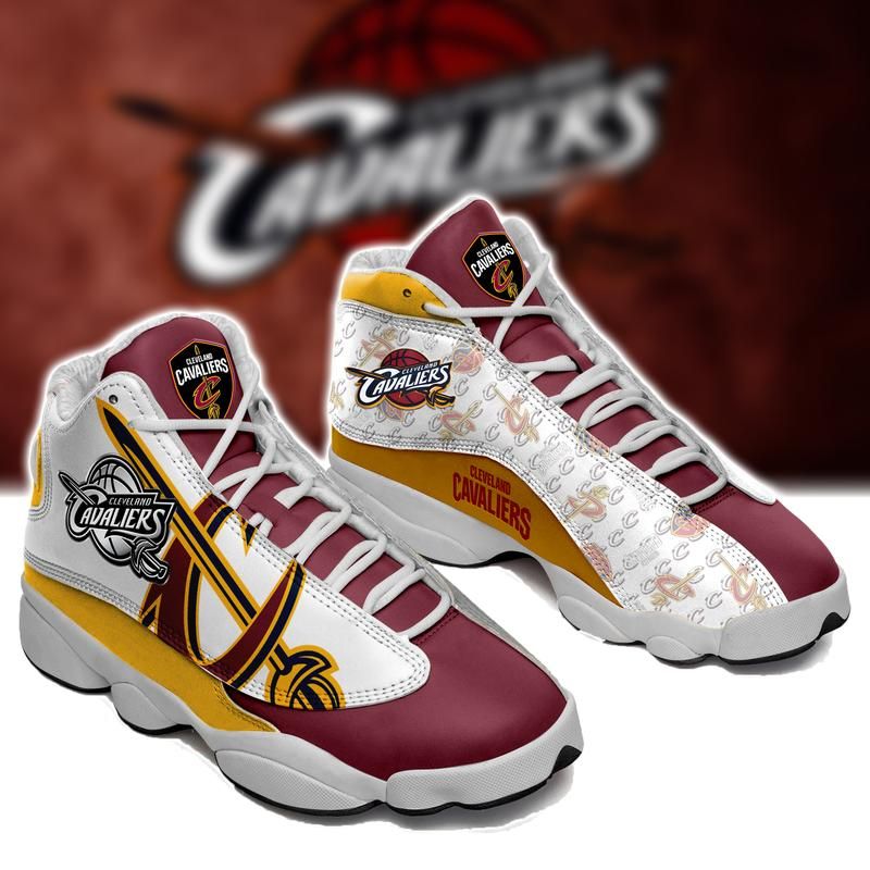 Ideafootwear Cleveland Cavaliers AJ13 Sneakers Shoes For Men And Women 2