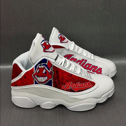 Ideafootwear Cleveland Guardians AJ13 Sneakers Shoes For Men And Women 3