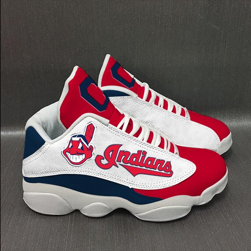 Ideafootwear Cleveland Guardians AJ13 Sneakers Shoes For Men And Women 2
