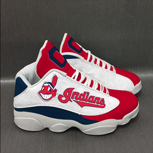 Ideafootwear Cleveland Guardians AJ13 Sneakers Shoes For Men And Women 2