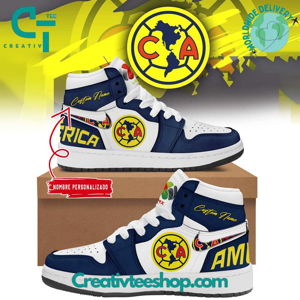 Ideafootwear Club America AJ1 High Sneakers Shoes For Men And Women 1