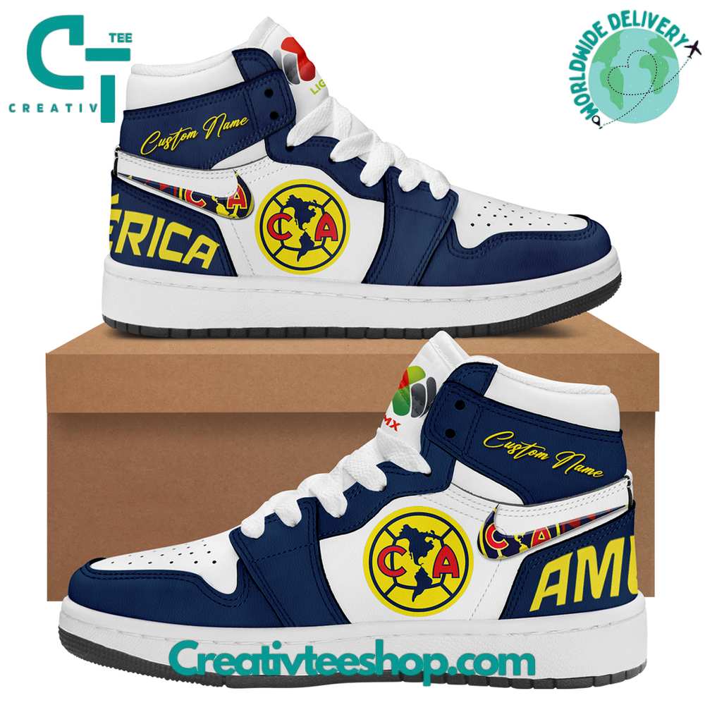 Ideafootwear Club America AJ1 High Sneakers Shoes For Men And Women 1