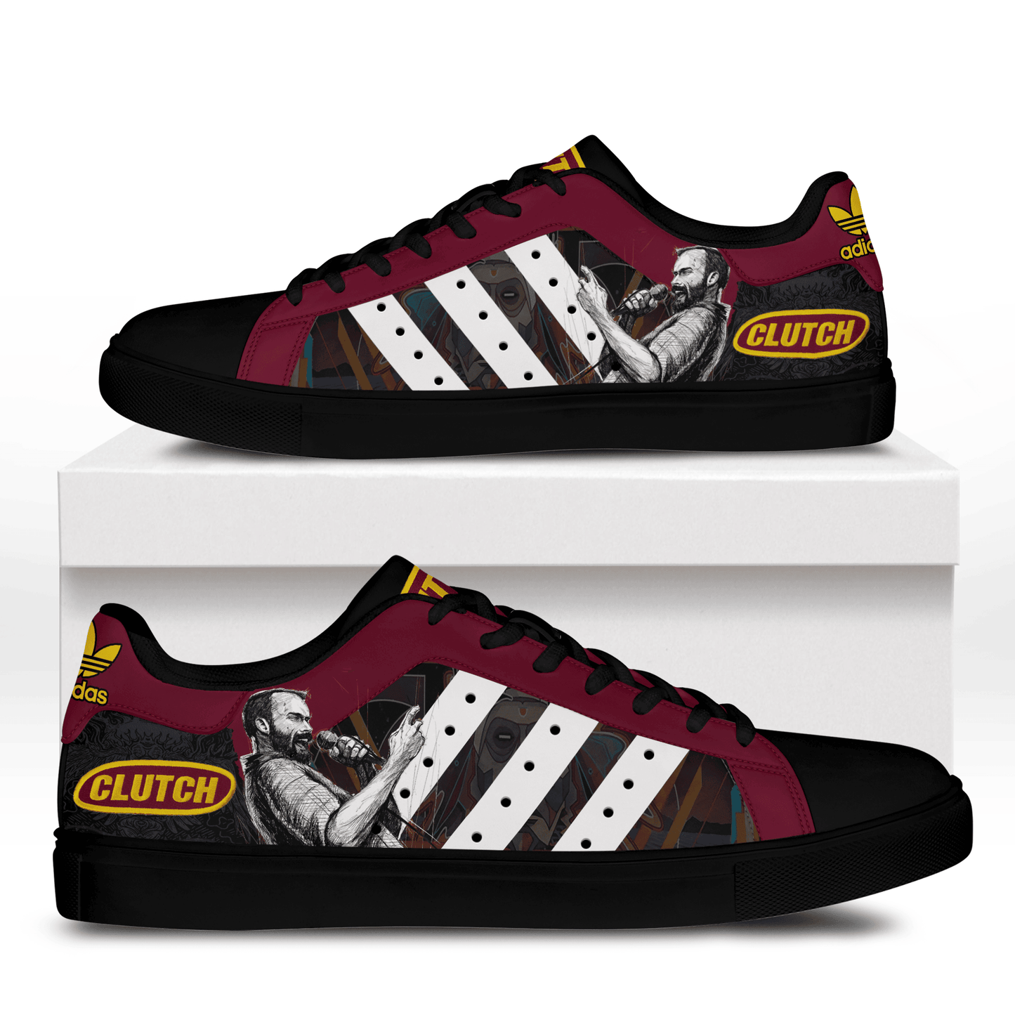 Ideafootwear Clutch Skate Stan Shoes Sneakes For Men And Women  1