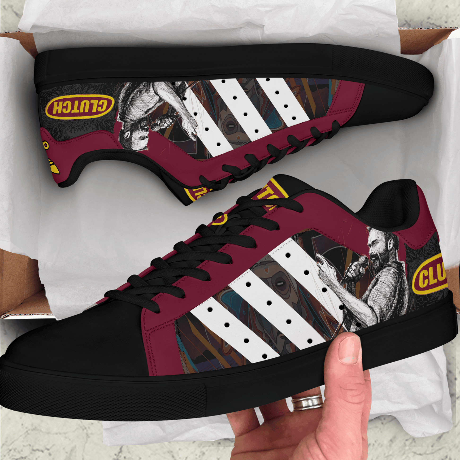 Ideafootwear Clutch Skate Stan Shoes Sneakes For Men And Women  1