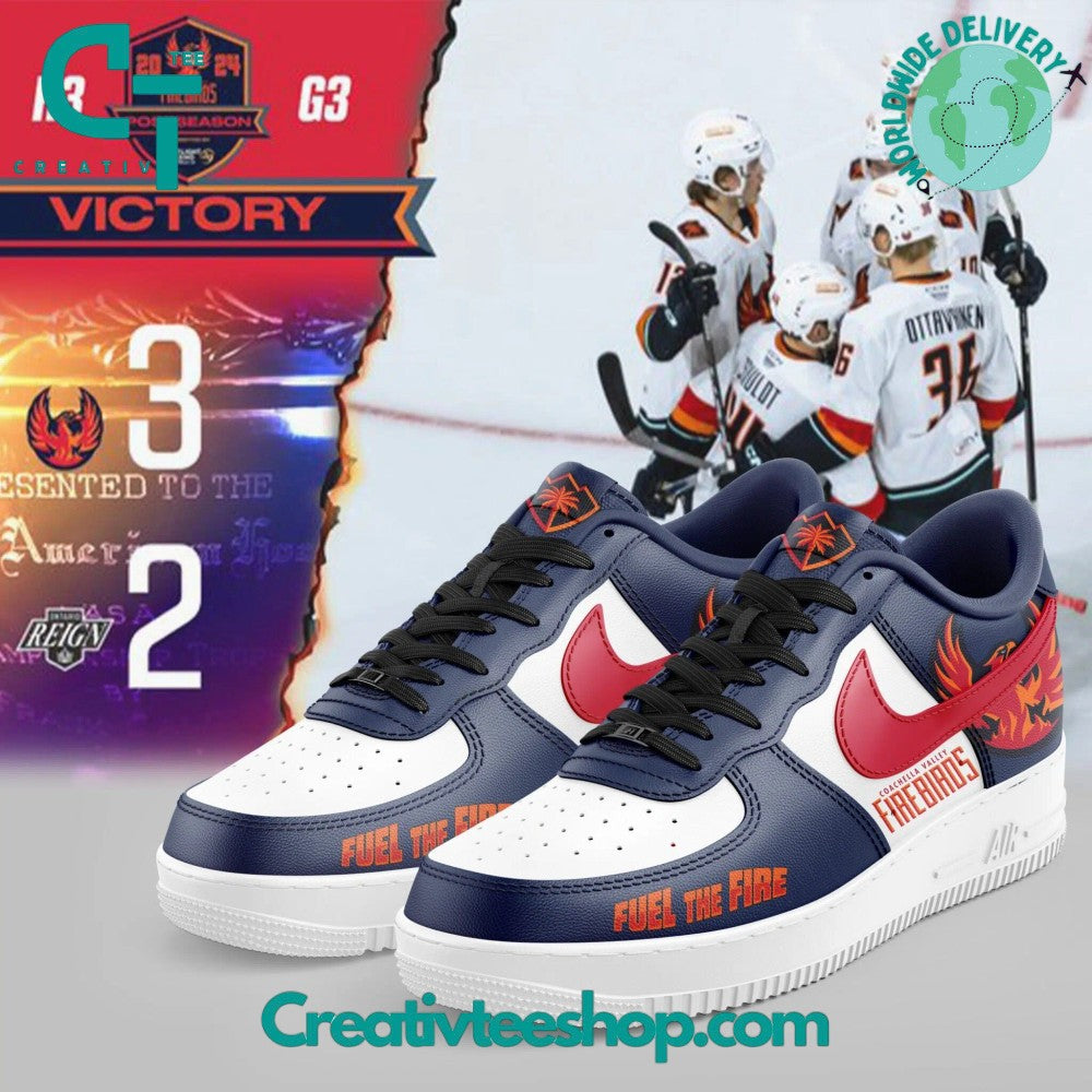 Ideafootwear Coachella Valley Firebirds Air Low-Top Sneakers Shoes For Men And Women 1