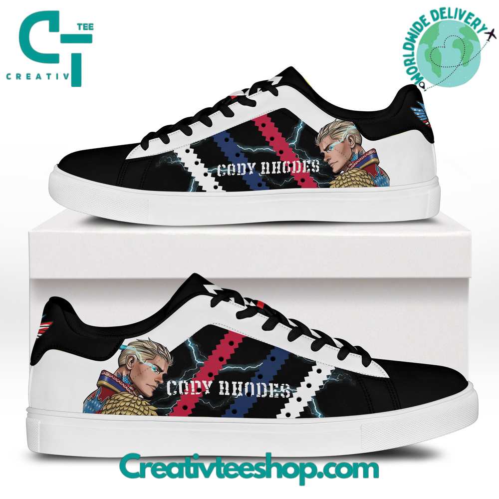 Ideafootwear Cody Rhodes  Skate Stan Shoes Sneakes For Men And Women 1