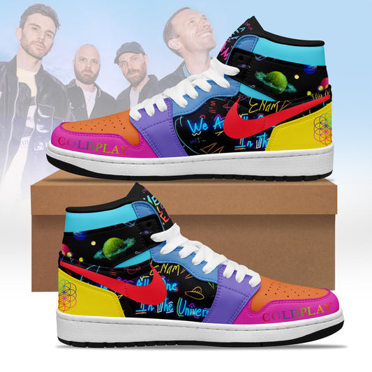 Ideafootwear Coldplay AJ1 High Sneakers Shoes For Men And Women 1