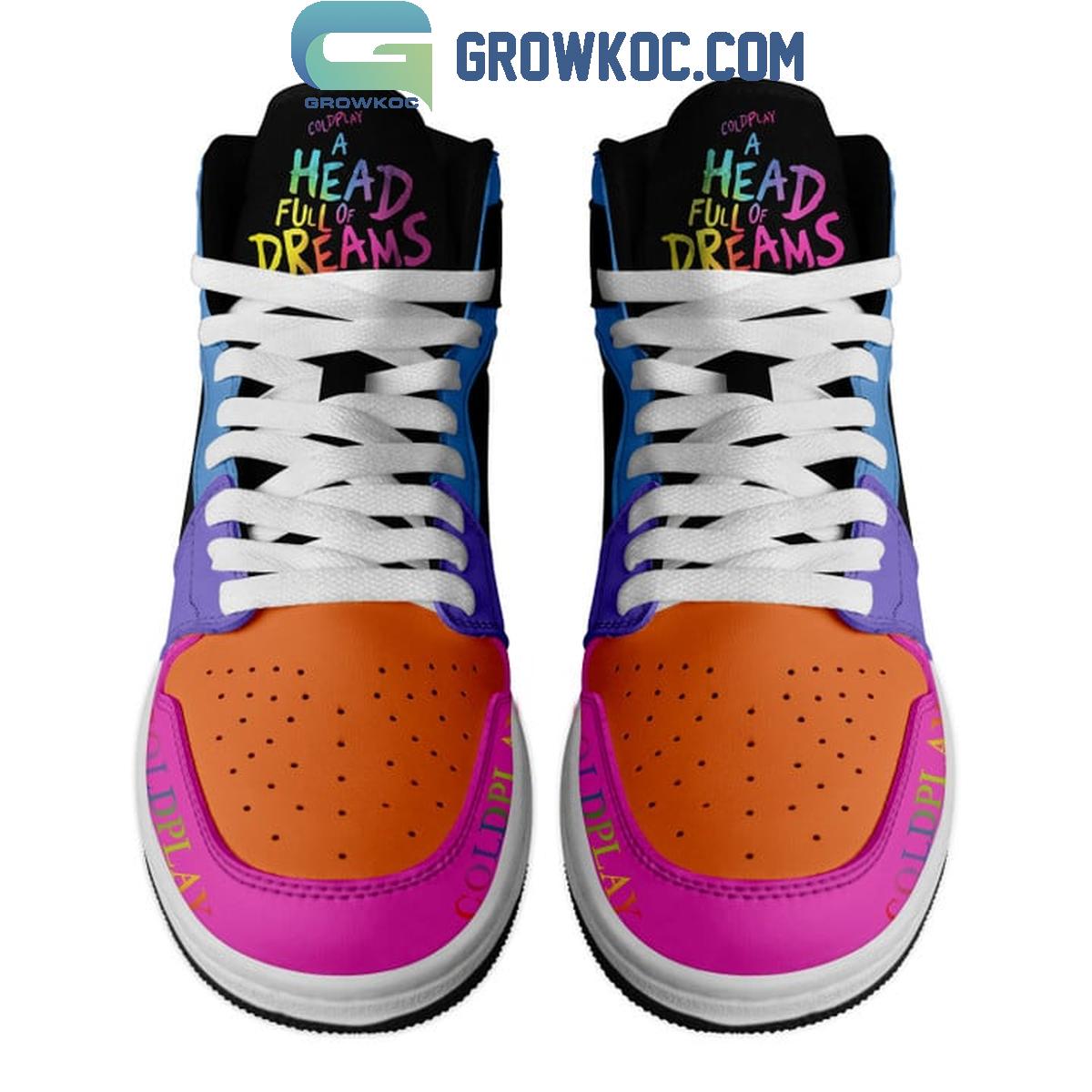 Ideafootwear Coldplay AJ1 High Sneakers Shoes For Men And Women 2