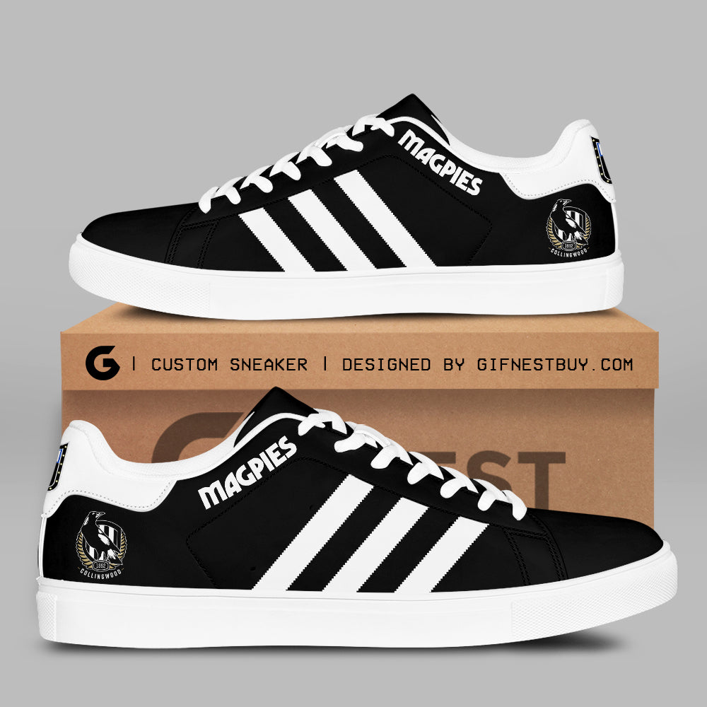 Ideafootwear Collingwood FC Skate Stan Shoes Sneakes For Men And Women 1