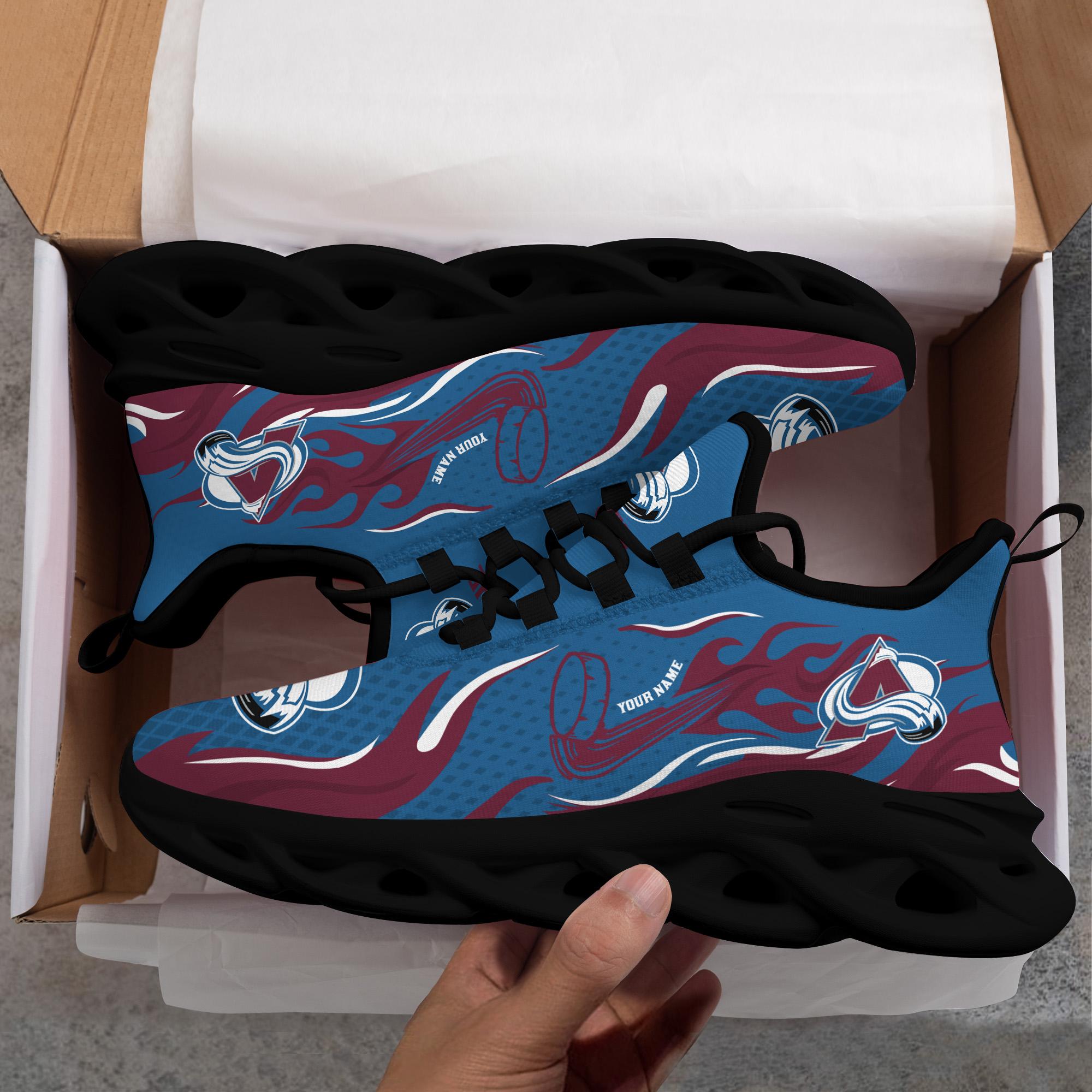 Ideafootwear Colorado Avalanche Max Soul Shoes Sneakers For Men And Women 3