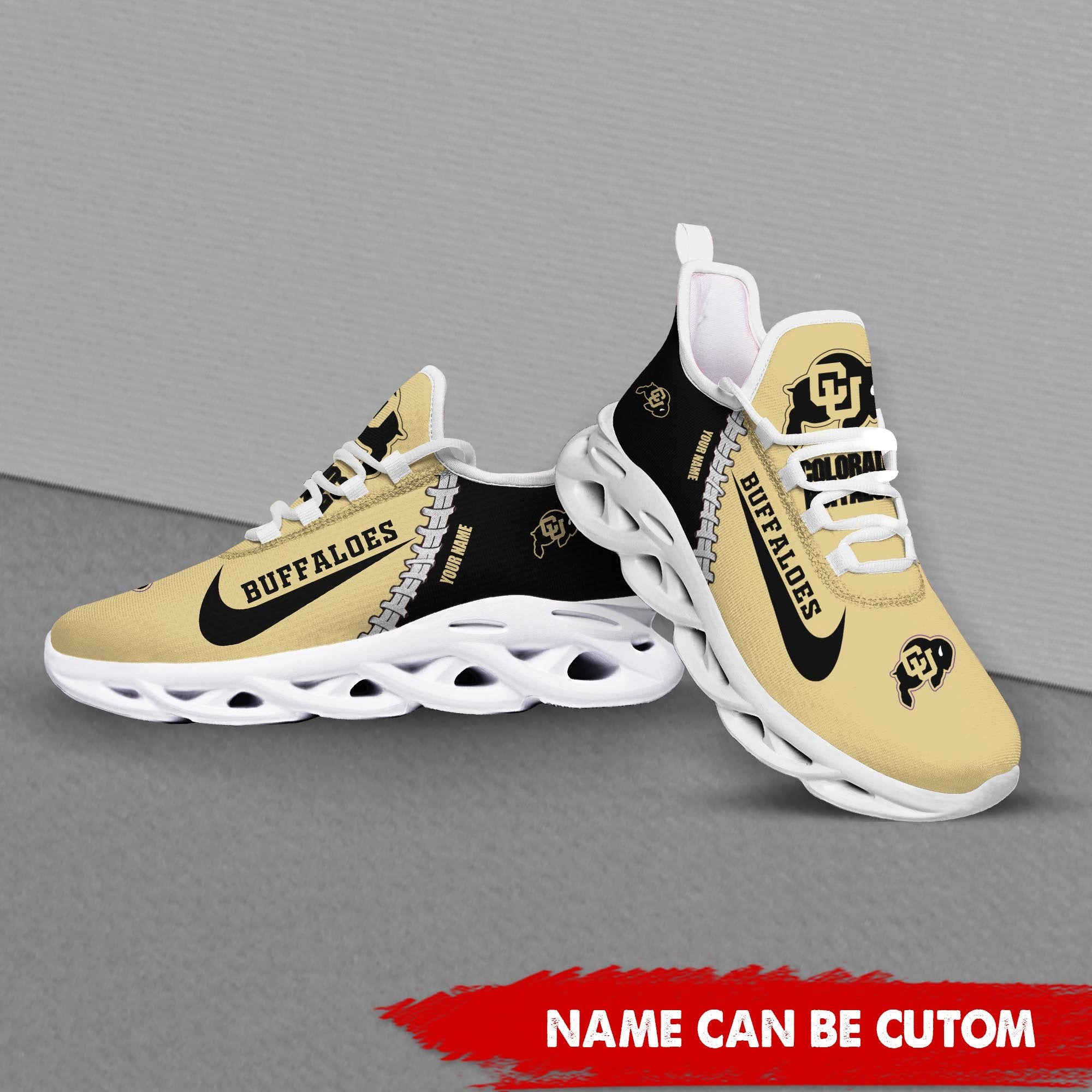 Ideafootwear Colorado Buffaloes Max Soul Shoes Sneakers For Men And Women 1