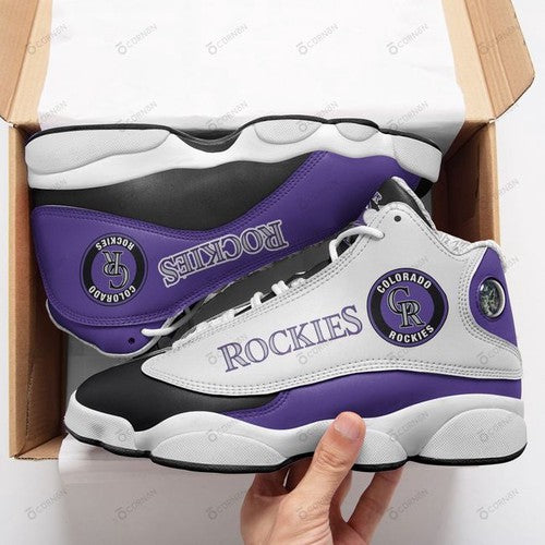Ideafootwear Colorado Rockies AJ13 Sneakers Shoes For Men And Women 2