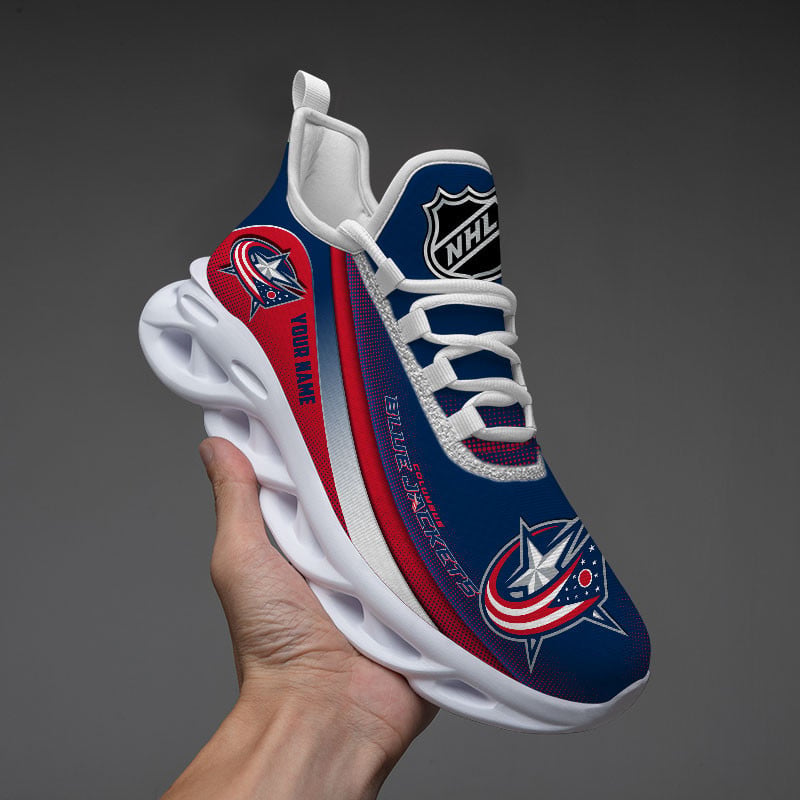 Ideafootwear Columbus Blue Jackets Max Soul Shoes Sneakers For Men And Women 1