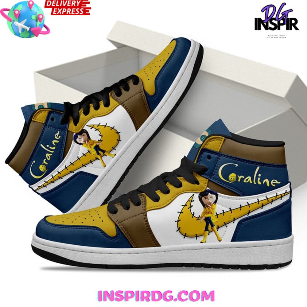 Ideafootwear Coraline AJ1 High Sneakers Shoes For Men And Women 6