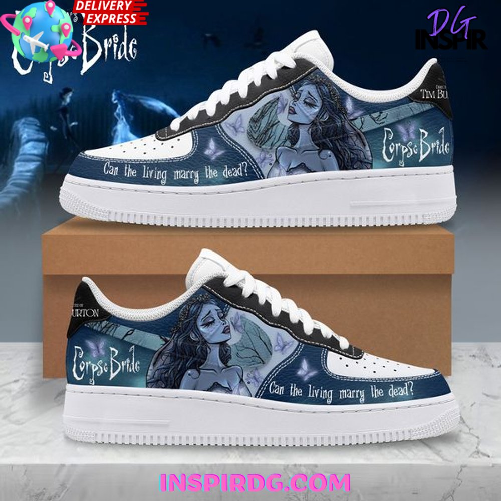 Ideafootwear Corpse Bride Air Low-Top Sneakers Shoes For Men And Women 1