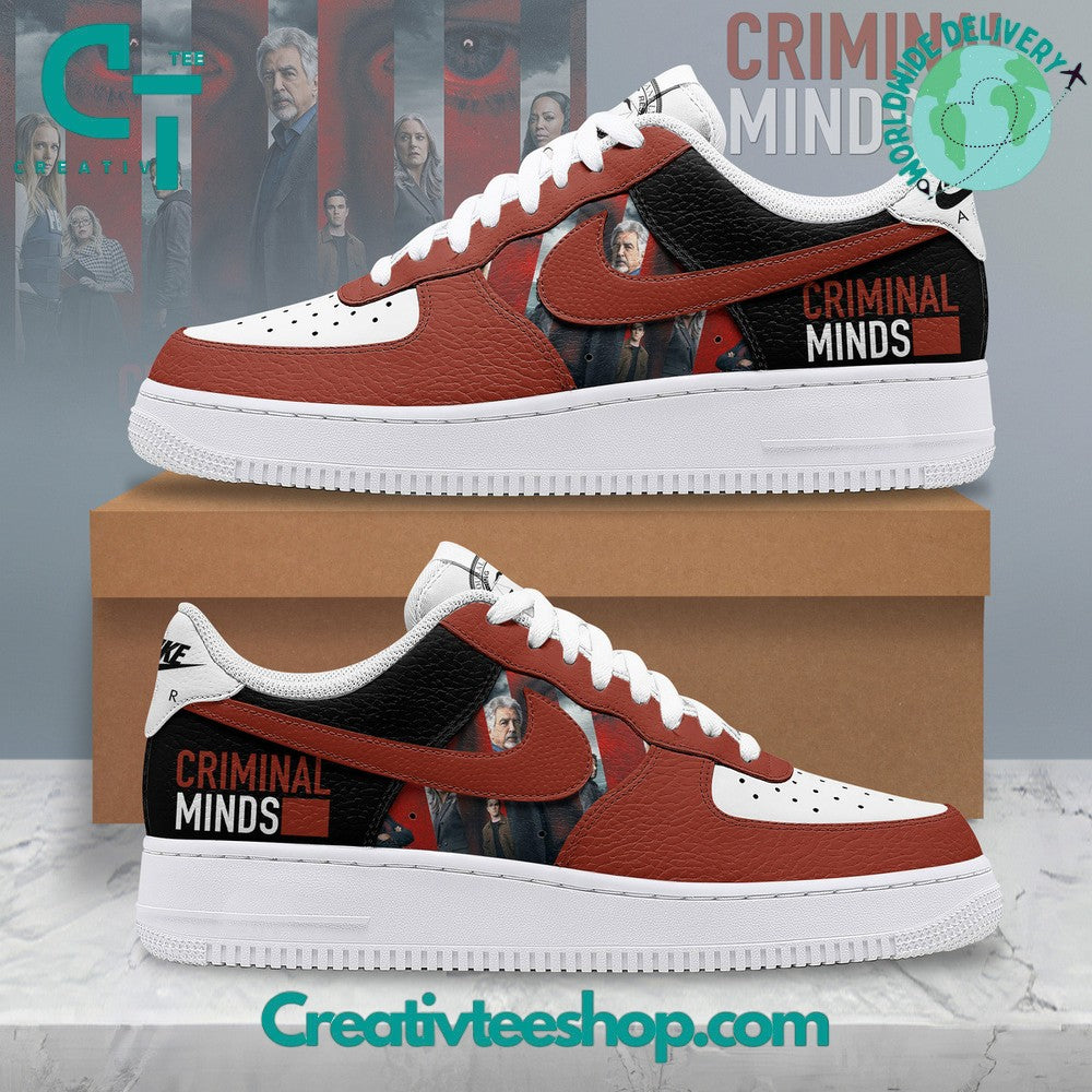 Ideafootwear Criminal Minds  Air Low-Top Sneakers Shoes For Men And Women 1