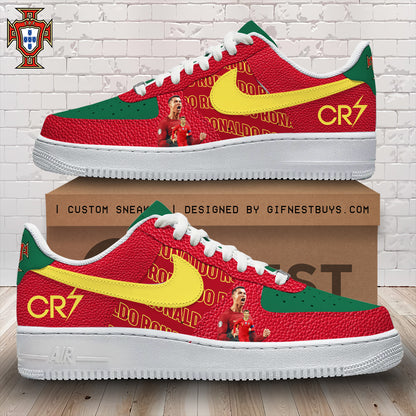Ideafootwear Cristiano Ronaldo Air Low-Top Sneakers Shoes For Men And Women 1