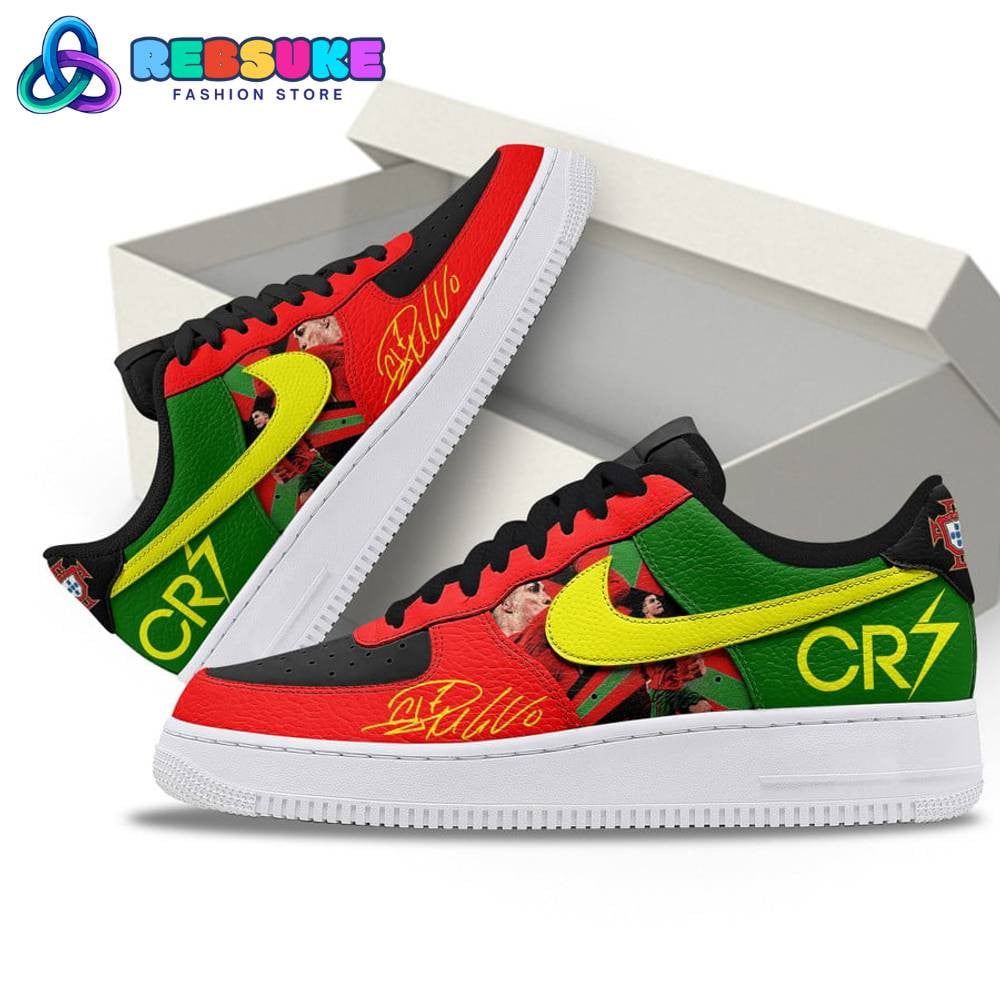 Ideafootwear Cristiano Ronaldo Air Low-Top Sneakers Shoes For Men And Women 3