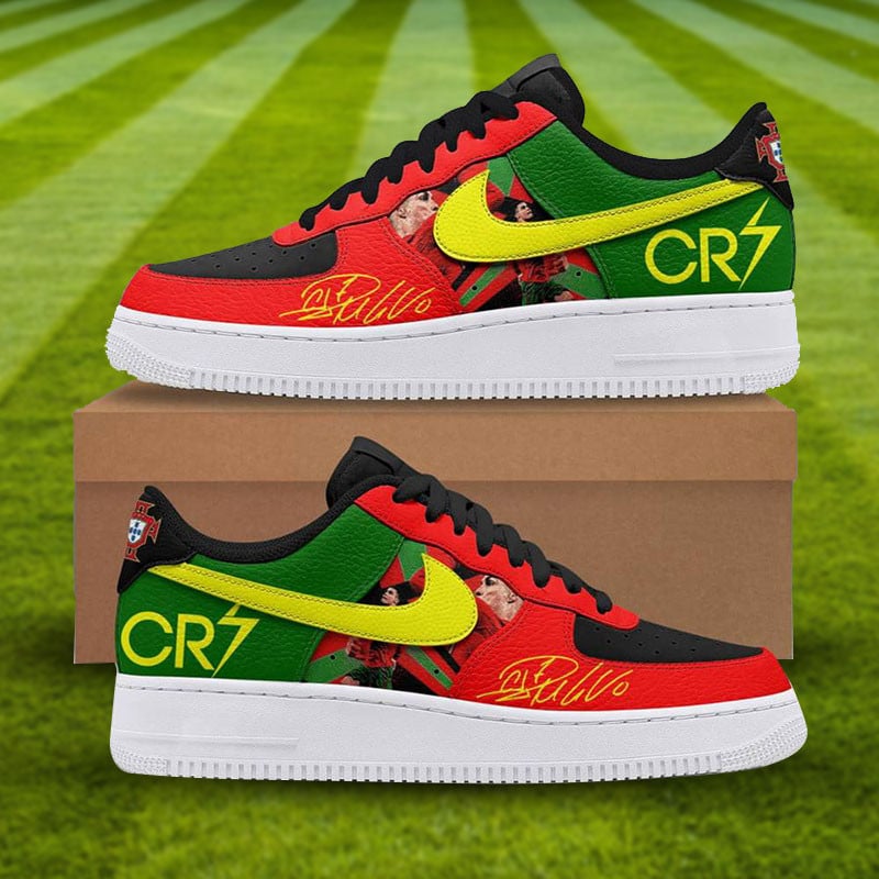 Ideafootwear Cristiano Ronaldo Air Low-Top Sneakers Shoes For Men And Women 3