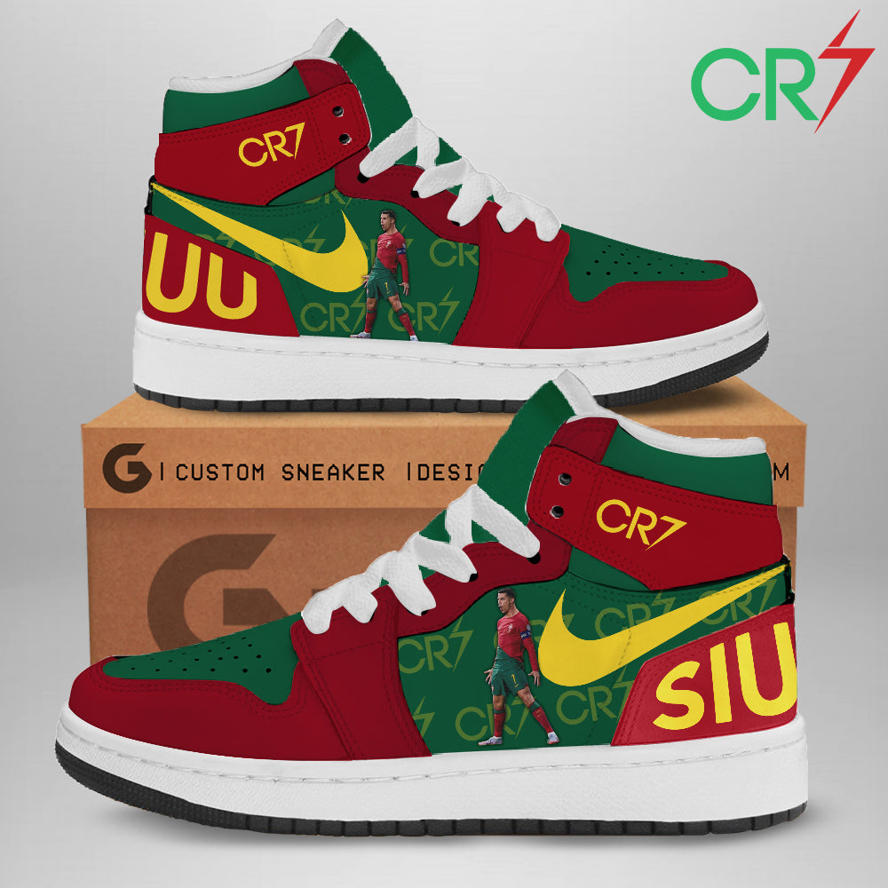 Ideafootwear Cristiano Ronaldo AJ1 High Sneakers Shoes For Men And Women 1