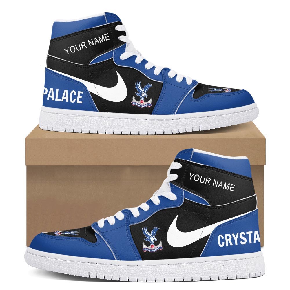 Ideafootwear Crystal Palace AJ1 High Sneakers Shoes For Men And Women 1