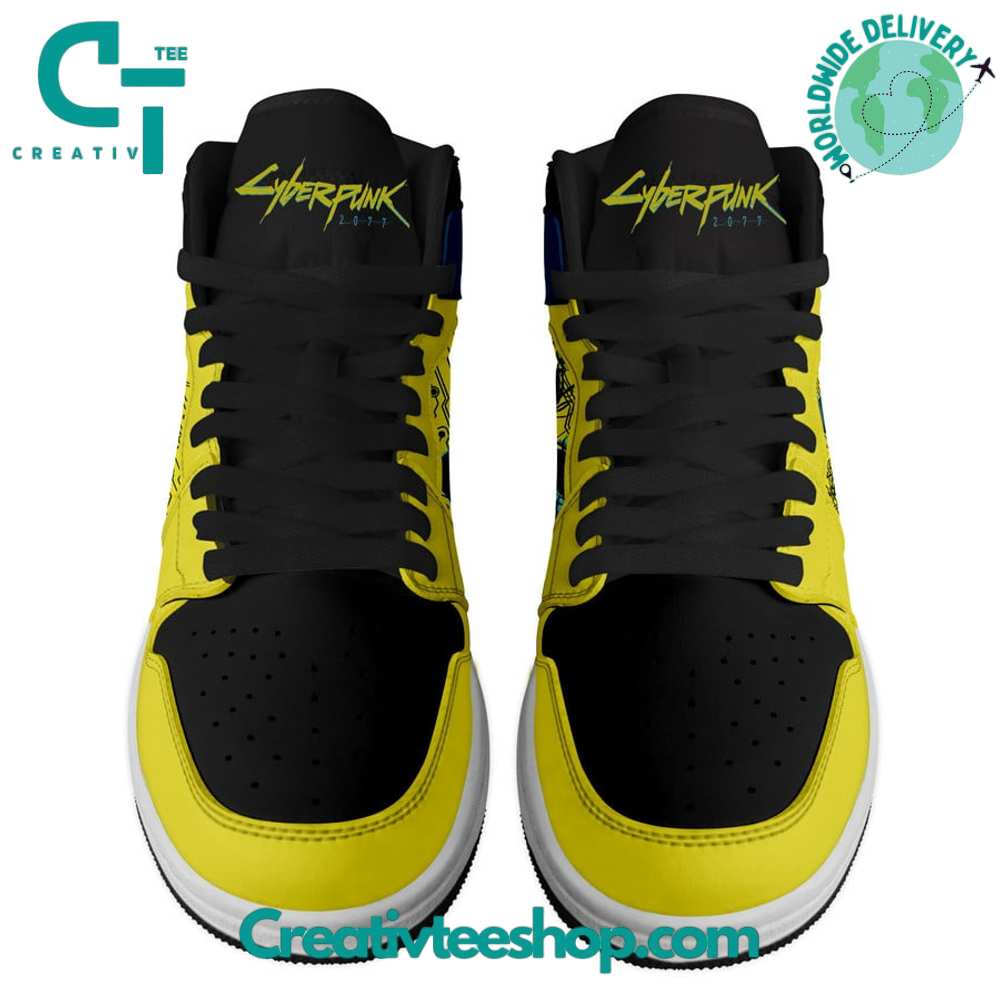 Ideafootwear Cyberpunk 2077 AJ1 High Sneakers Shoes For Men And Women 1