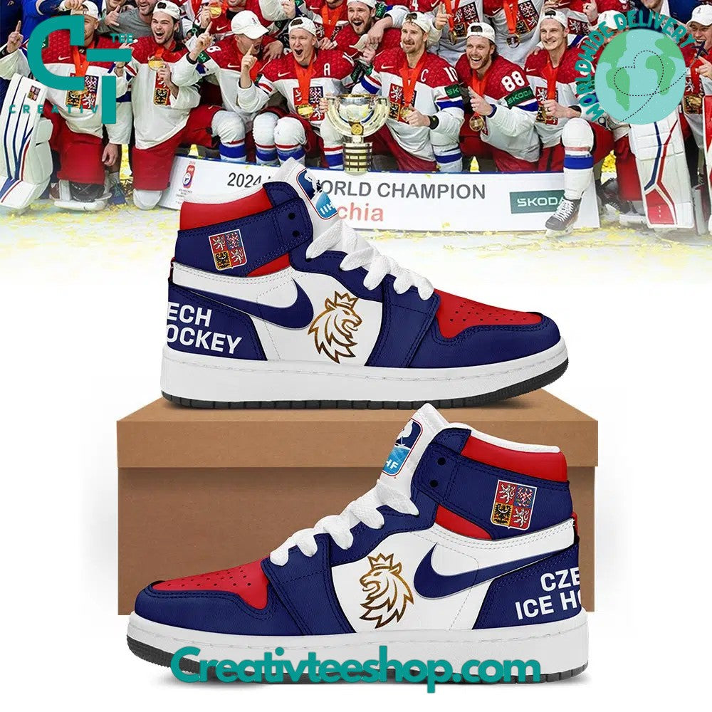 Ideafootwear Czech Ice Hockey AJ1 High Sneakers Shoes For Men And Women 1