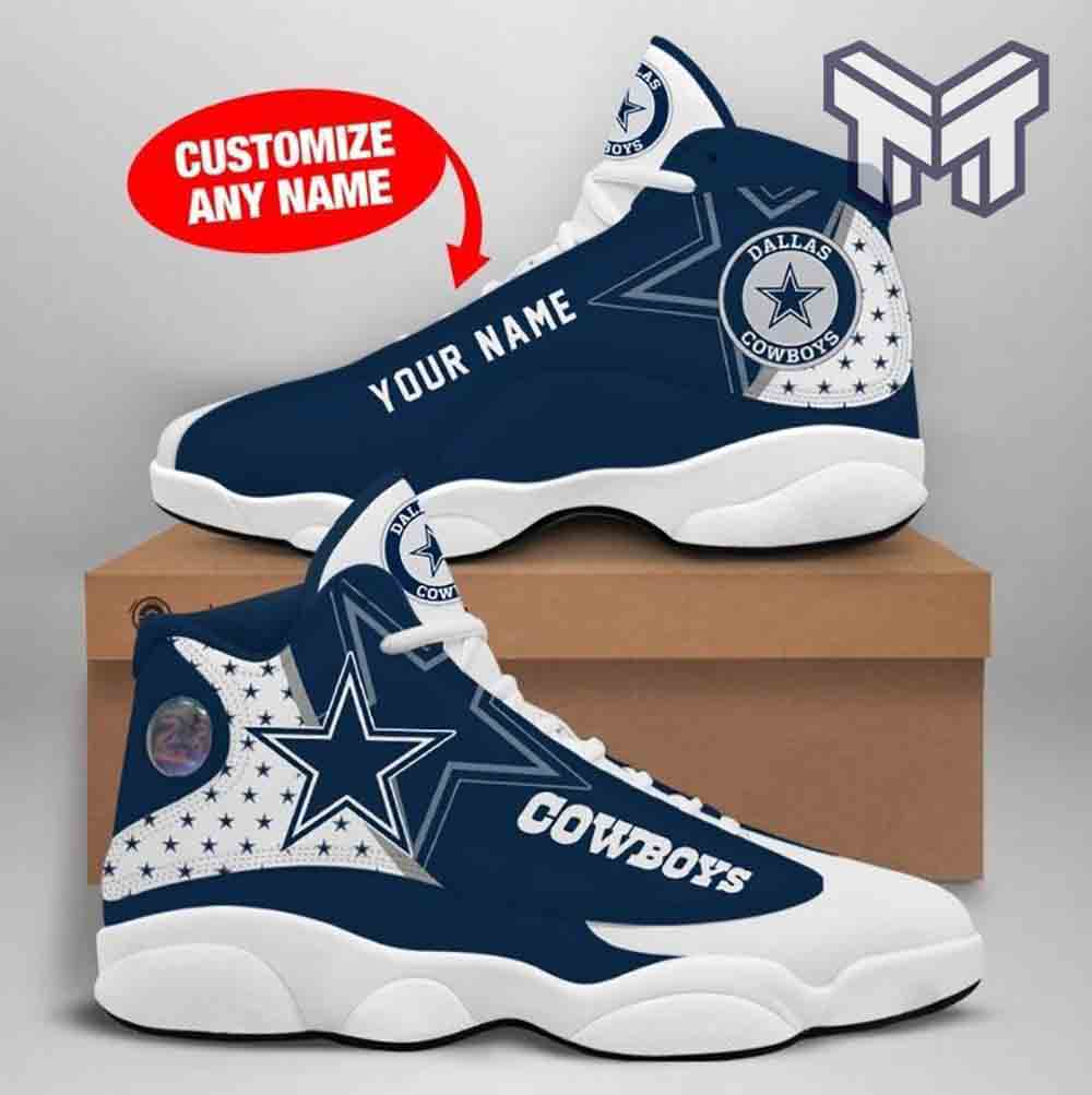 Ideafootwear Dallas Cowboys AJ13 Sneakers Shoes For Men And Women 9