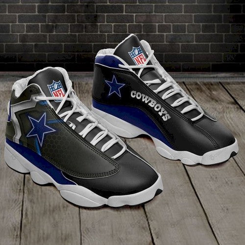 Ideafootwear Dallas Cowboys AJ13 Sneakers Shoes For Men And Women 43