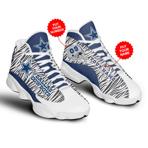 Ideafootwear Dallas Cowboys AJ13 Sneakers Shoes For Men And Women 19