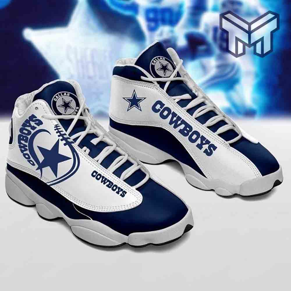 Ideafootwear Dallas Cowboys AJ13 Sneakers Shoes For Men And Women 30