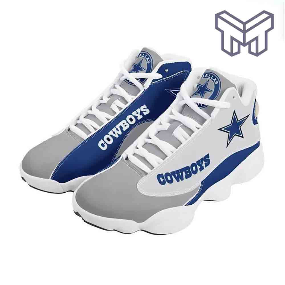 Ideafootwear Dallas Cowboys AJ13 Sneakers Shoes For Men And Women 31
