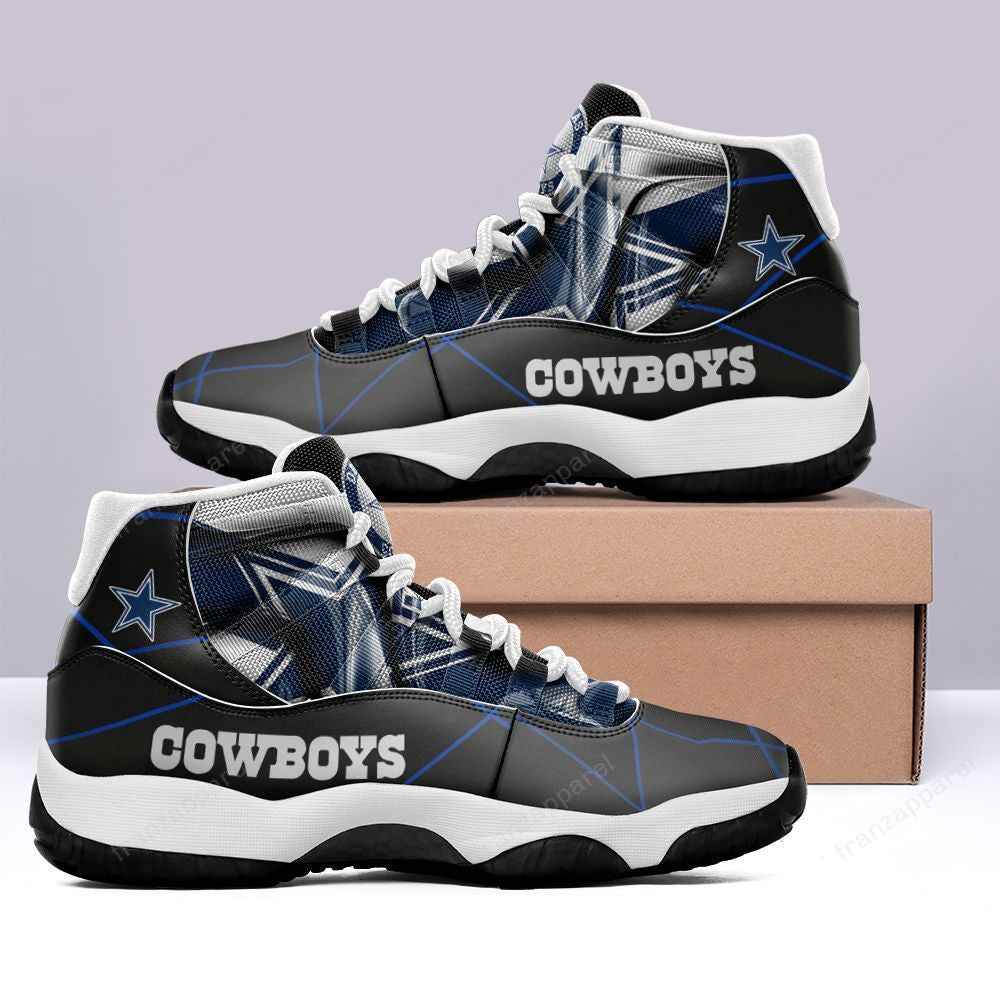Ideafootwear Dallas Cowboys AJ13 Sneakers Shoes For Men And Women 50