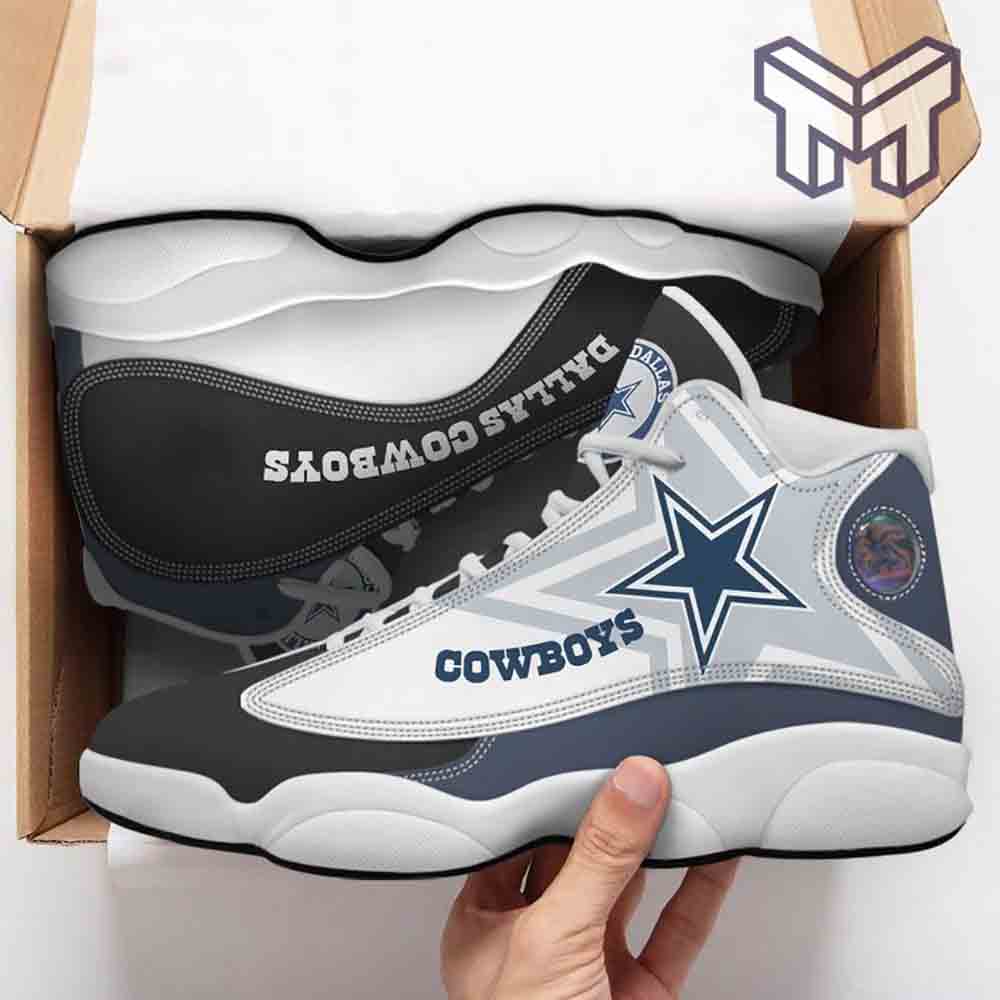 Ideafootwear Dallas Cowboys AJ13 Sneakers Shoes For Men And Women 34