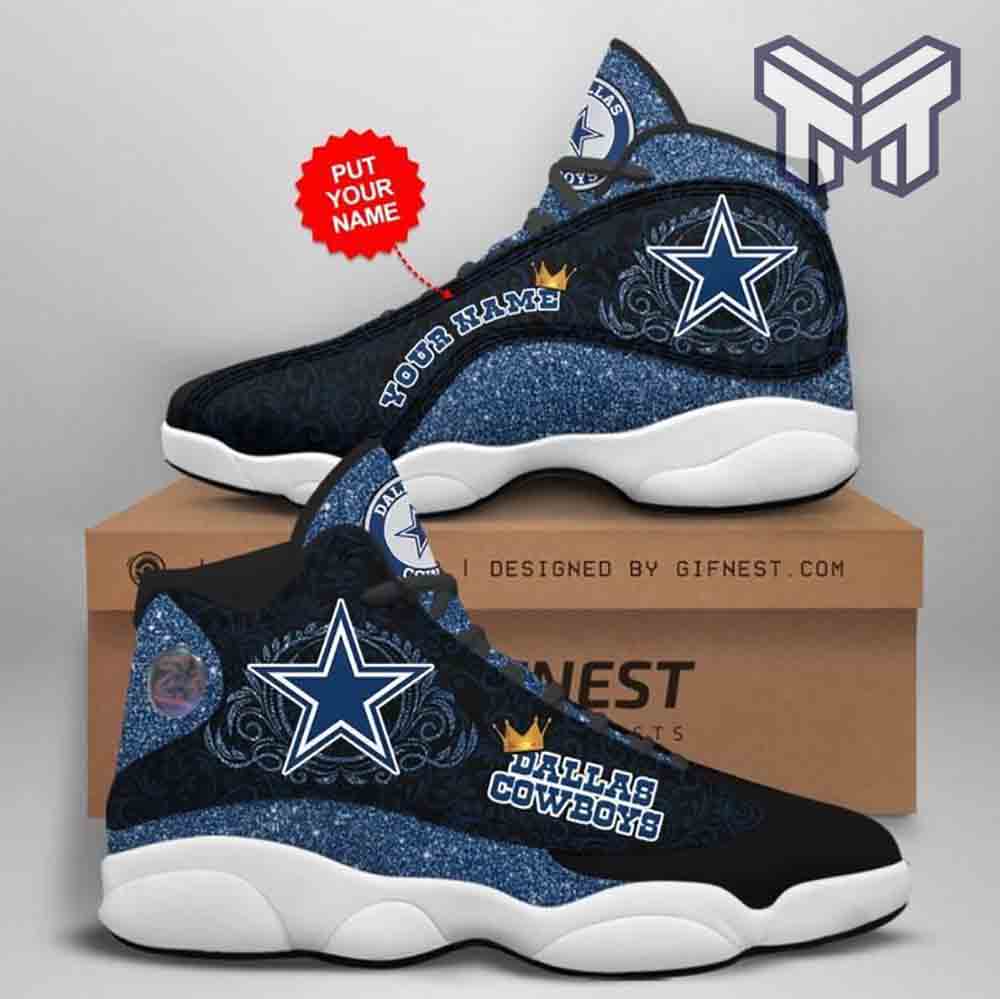 Ideafootwear Dallas Cowboys AJ13 Sneakers Shoes For Men And Women 12