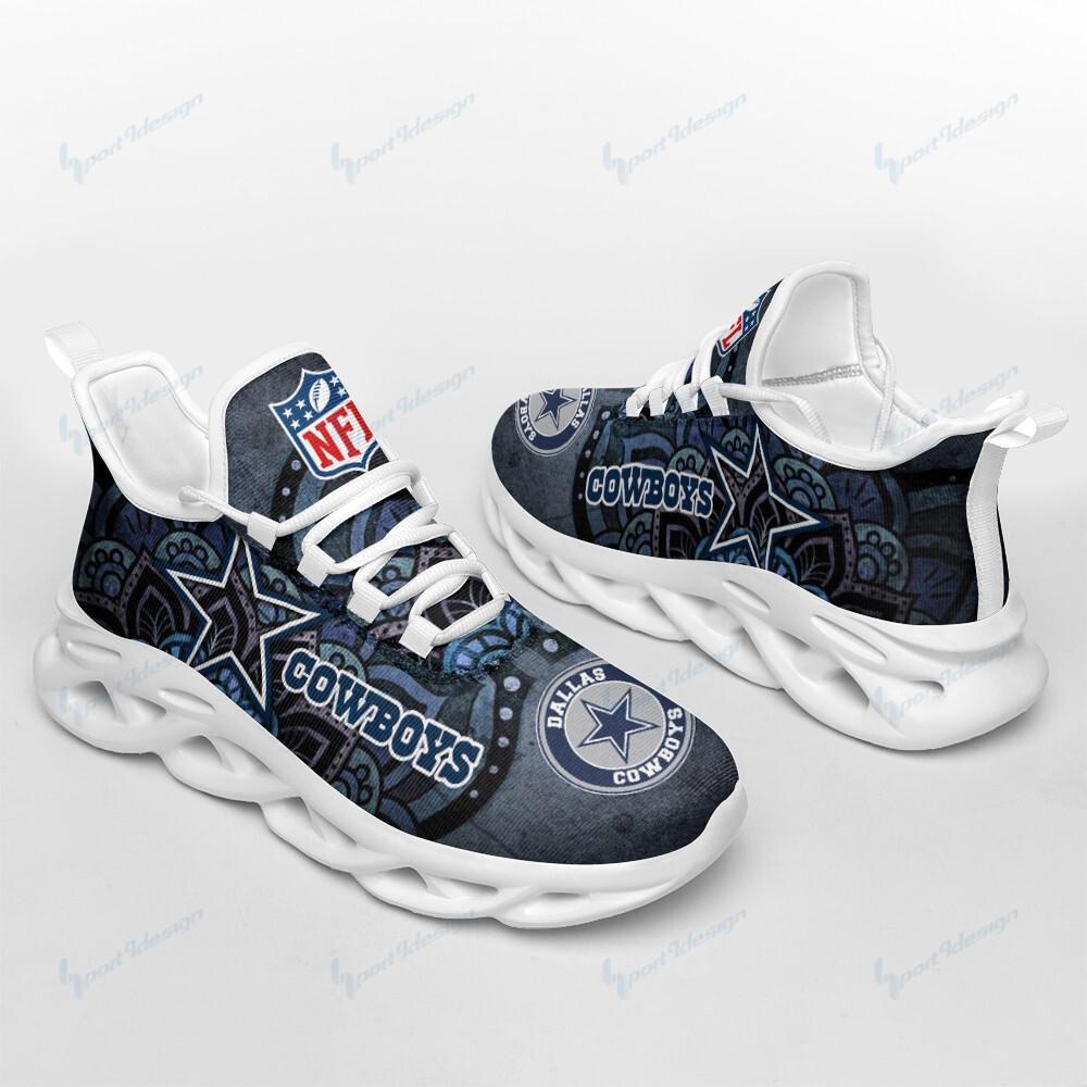 Ideafootwear Dallas Cowboys Max Soul Shoes Sneakers For Men And Women 135