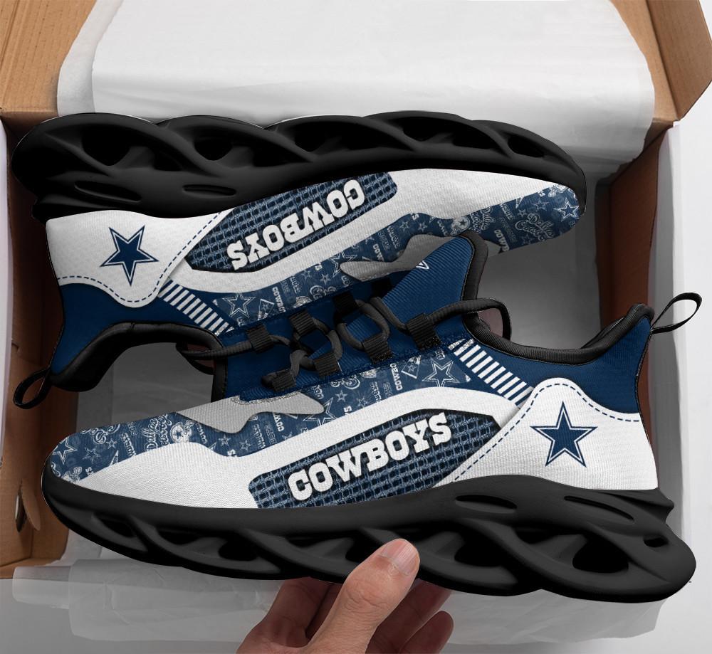 Ideafootwear Dallas Cowboys Max Soul Shoes Sneakers For Men And Women 77