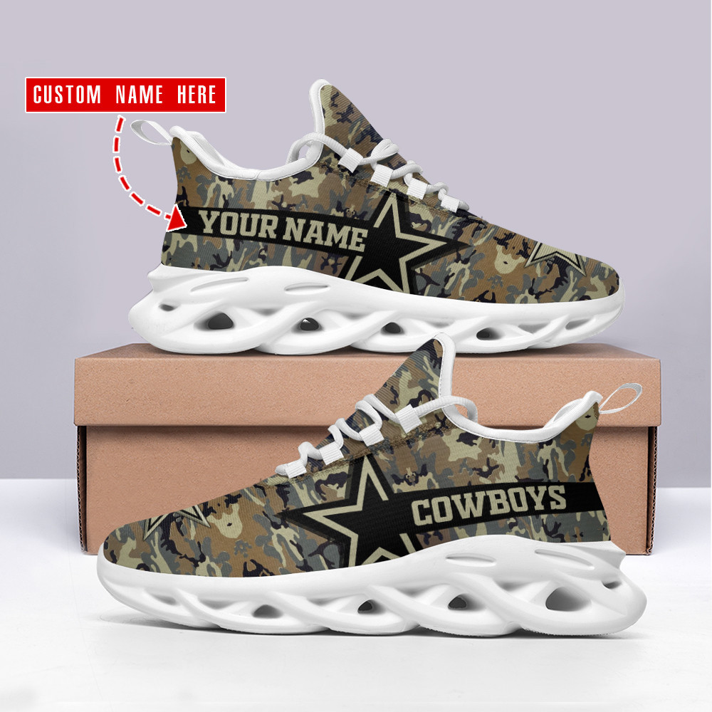 Ideafootwear Dallas Cowboys Max Soul Shoes Sneakers For Men And Women 215