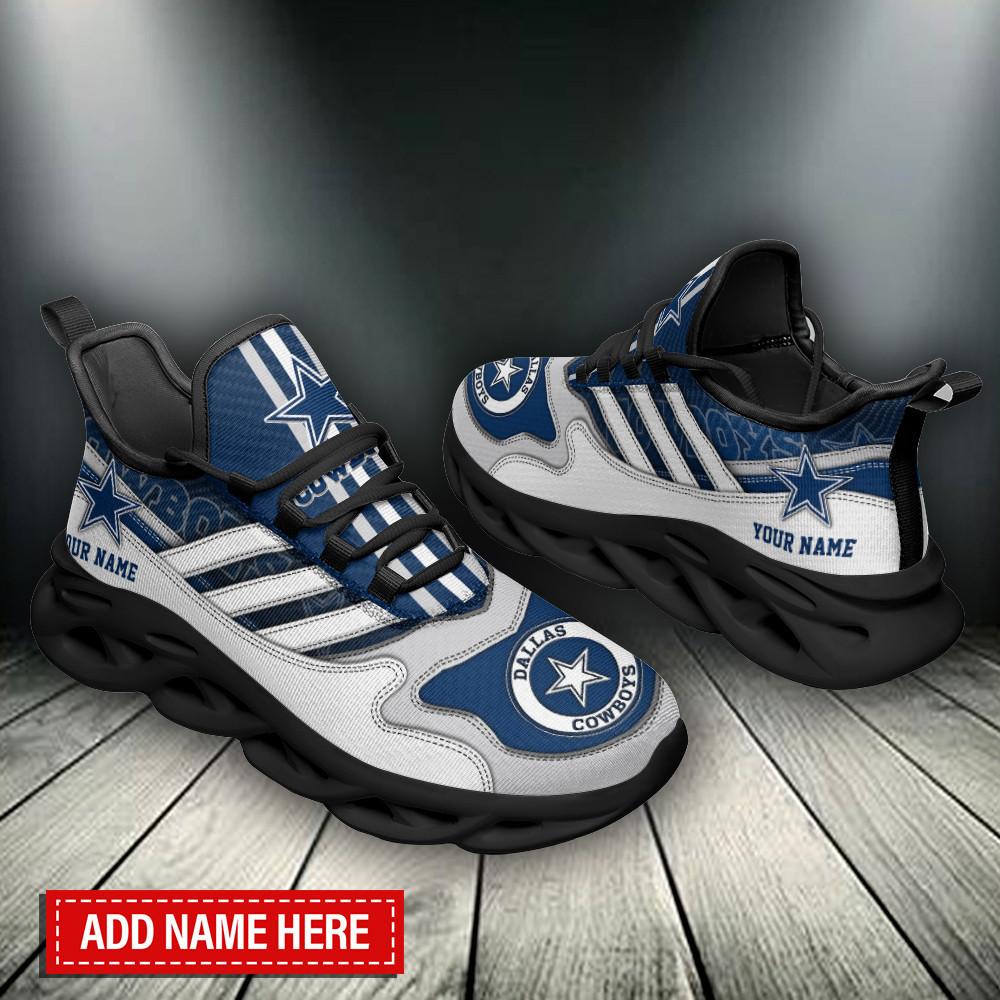 Ideafootwear Dallas Cowboys Max Soul Shoes Sneakers For Men And Women 172