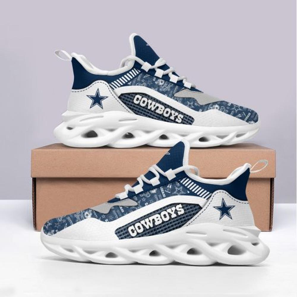 Ideafootwear Dallas Cowboys Max Soul Shoes Sneakers For Men And Women 77