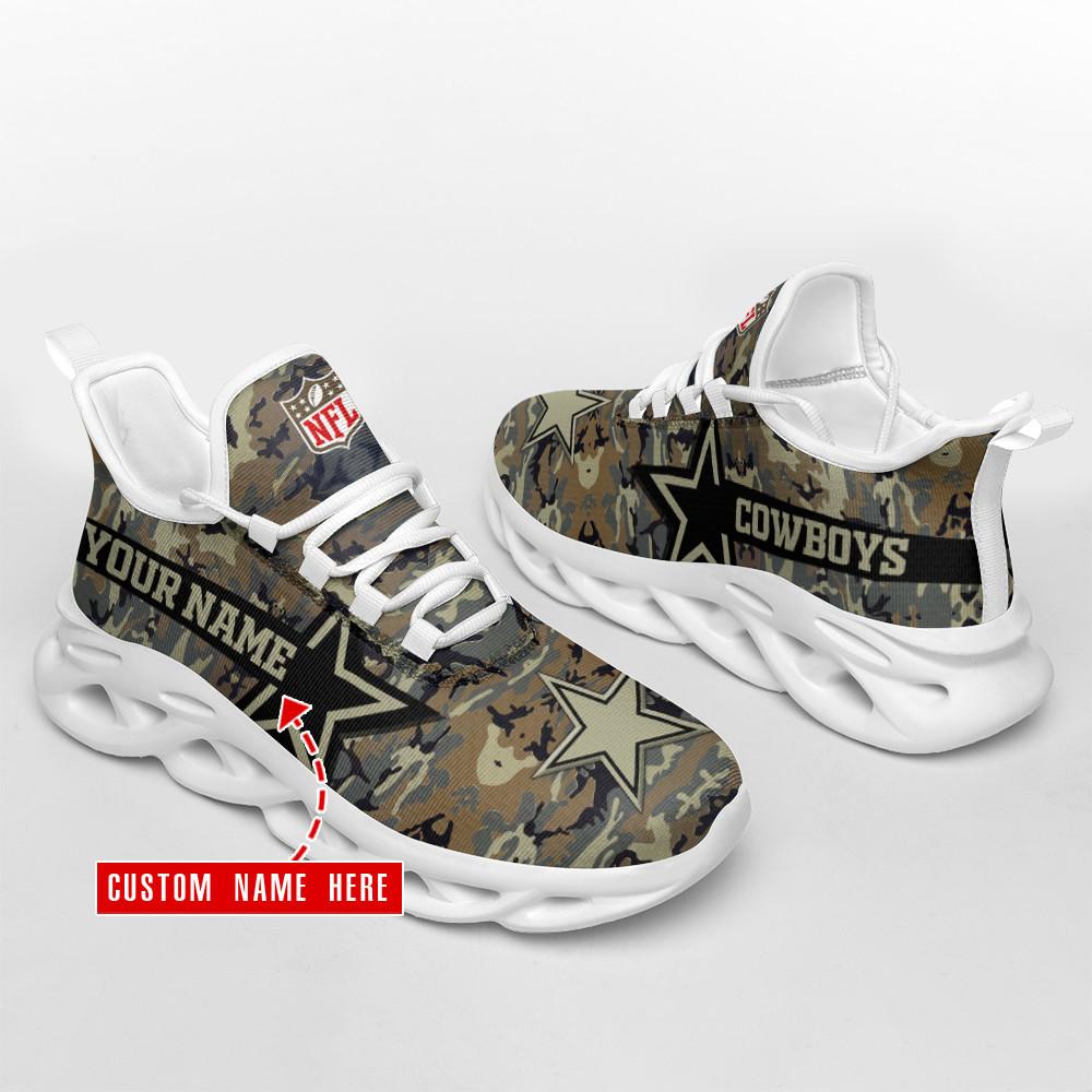 Ideafootwear Dallas Cowboys Max Soul Shoes Sneakers For Men And Women 215