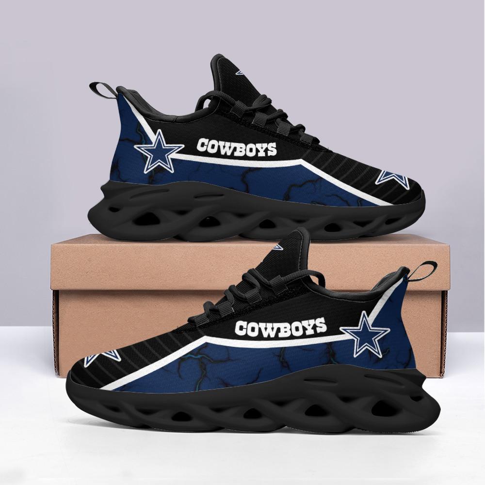 Ideafootwear Dallas Cowboys Max Soul Shoes Sneakers For Men And Women 108
