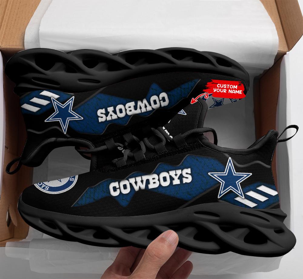 Ideafootwear Dallas Cowboys Max Soul Shoes Sneakers For Men And Women 220