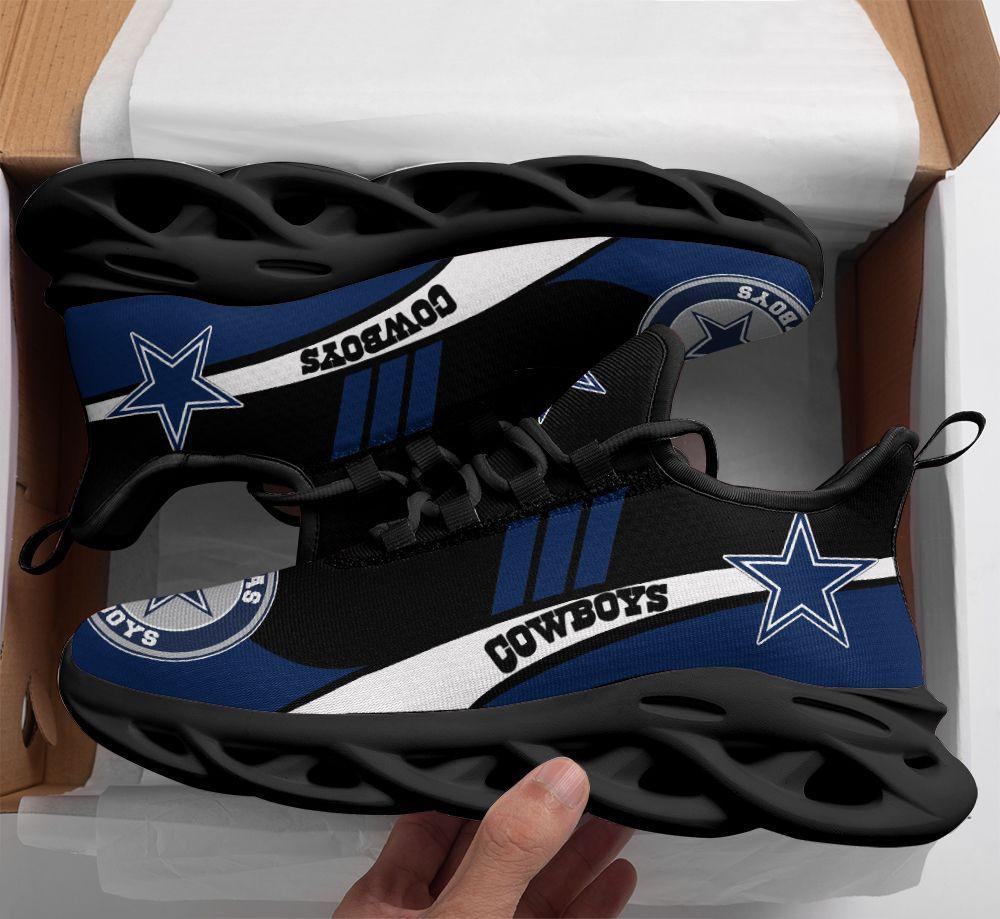Ideafootwear Dallas Cowboys Max Soul Shoes Sneakers For Men And Women 48