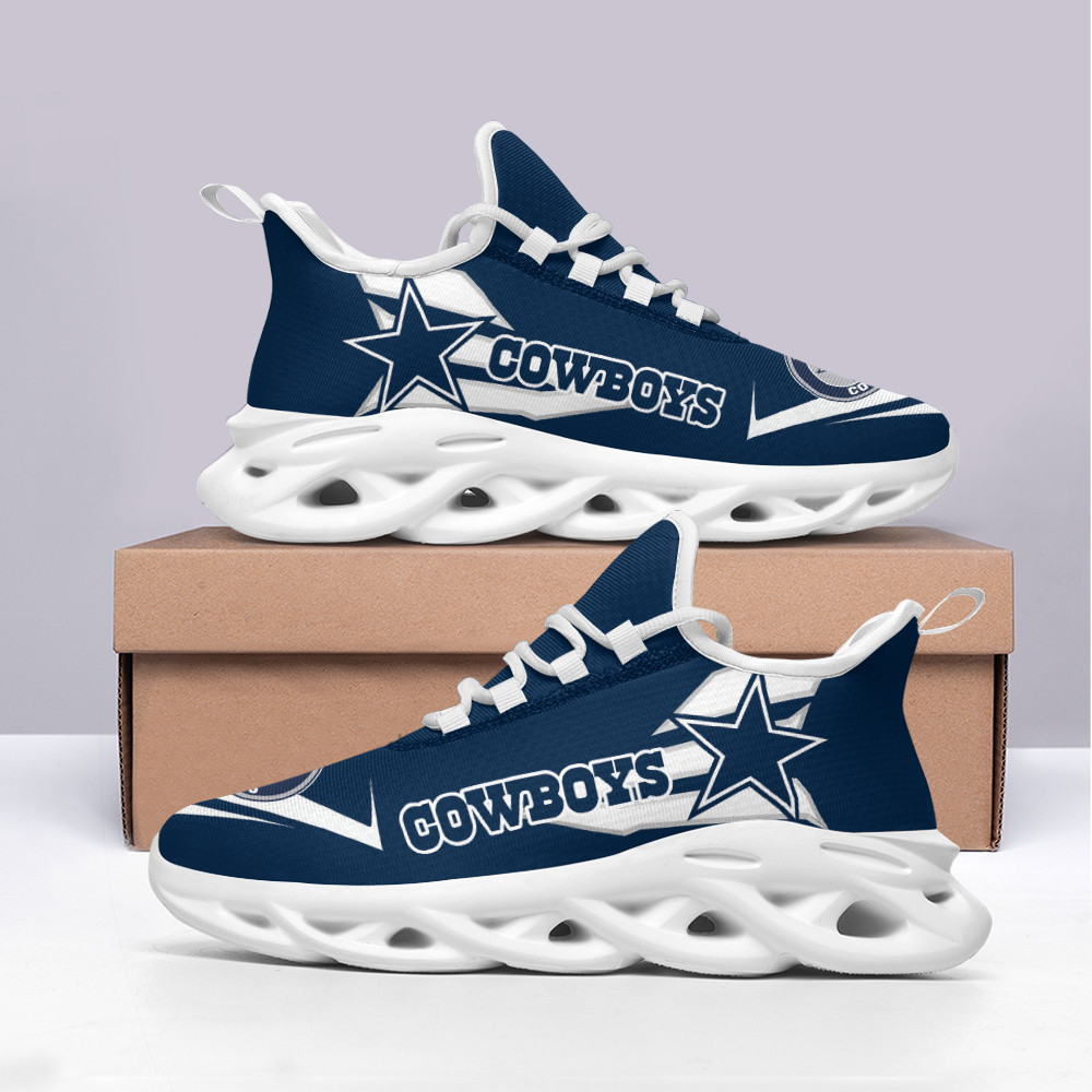 Ideafootwear Dallas Cowboys Max Soul Shoes Sneakers For Men And Women 143