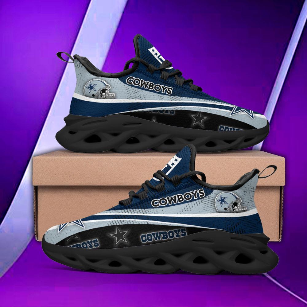 Ideafootwear Dallas Cowboys Max Soul Shoes Sneakers For Men And Women 78