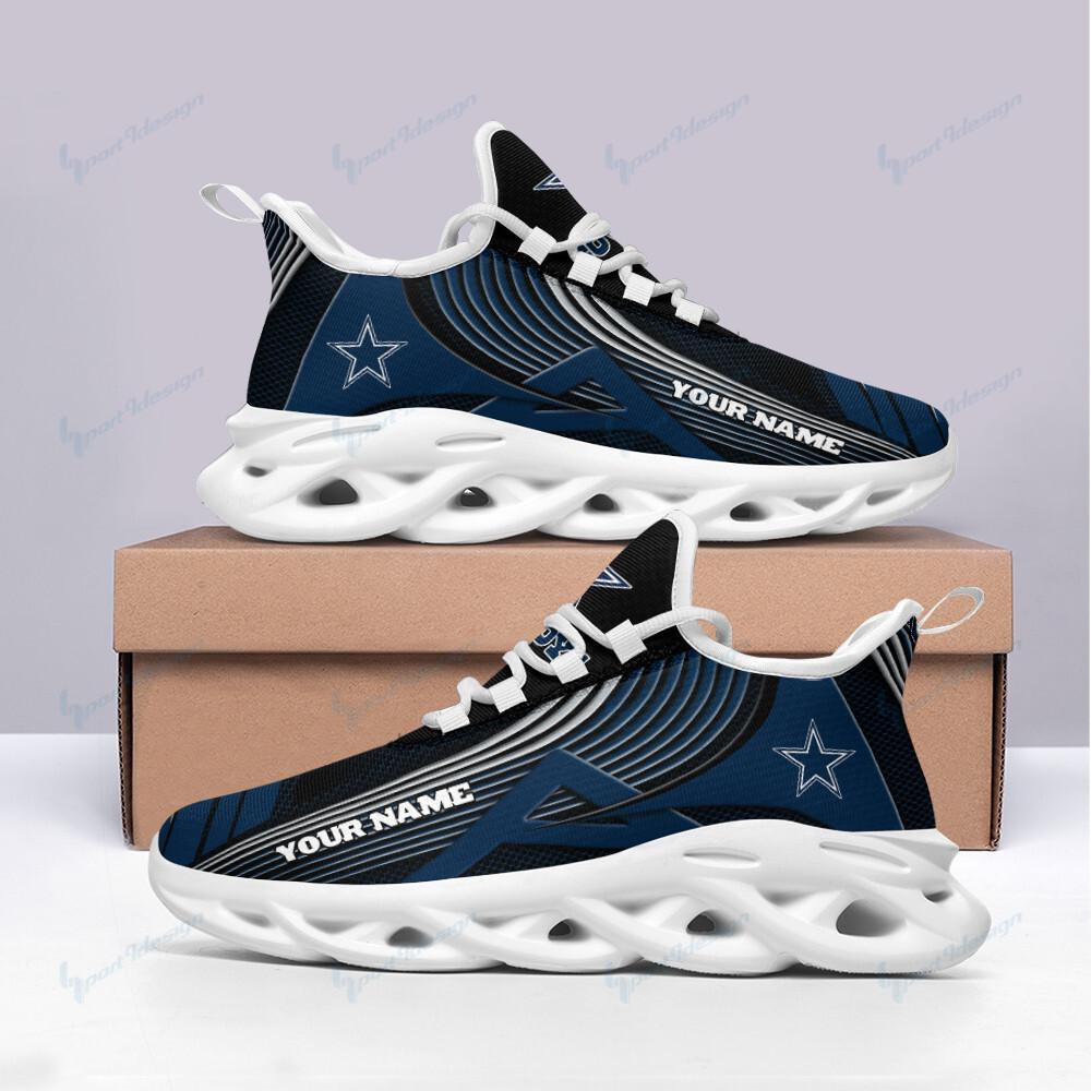 Ideafootwear Dallas Cowboys Max Soul Shoes Sneakers For Men And Women 142