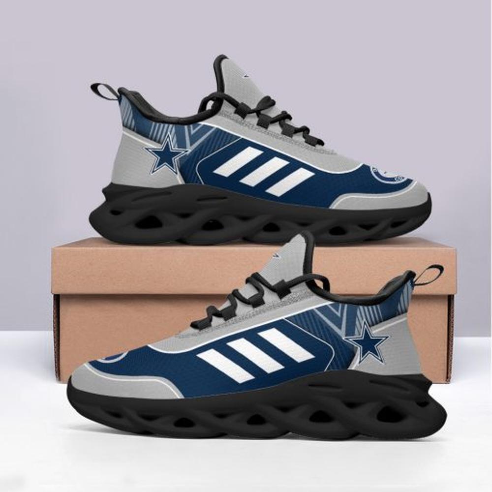 Ideafootwear Dallas Cowboys Max Soul Shoes Sneakers For Men And Women 130