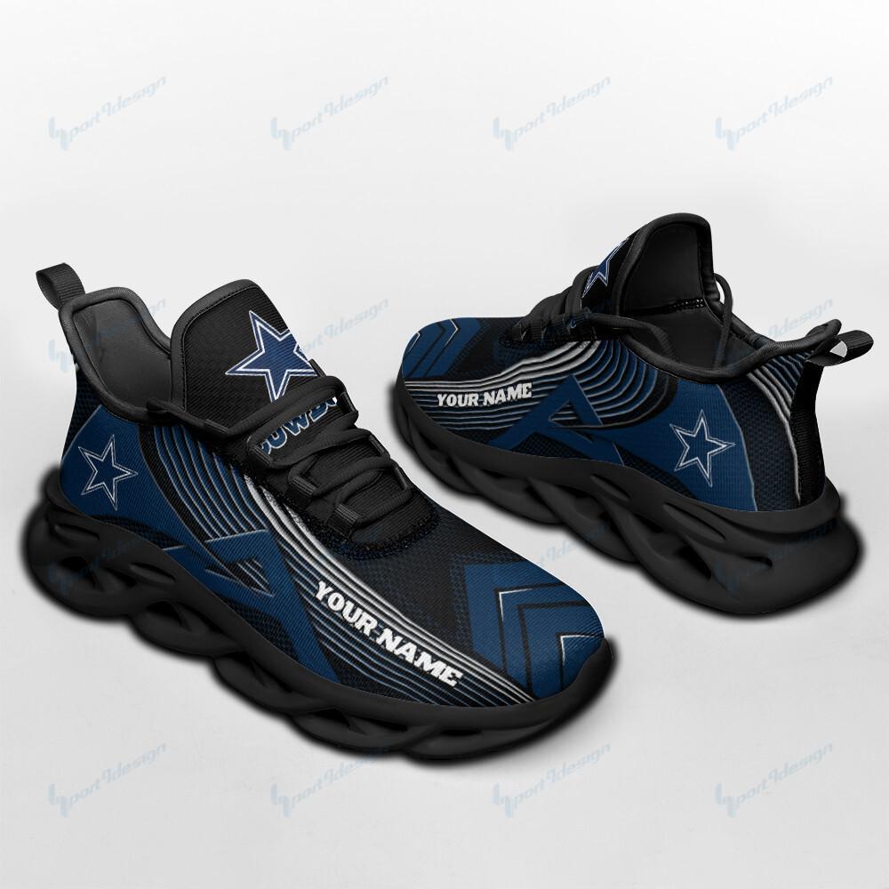 Ideafootwear Dallas Cowboys Max Soul Shoes Sneakers For Men And Women 142
