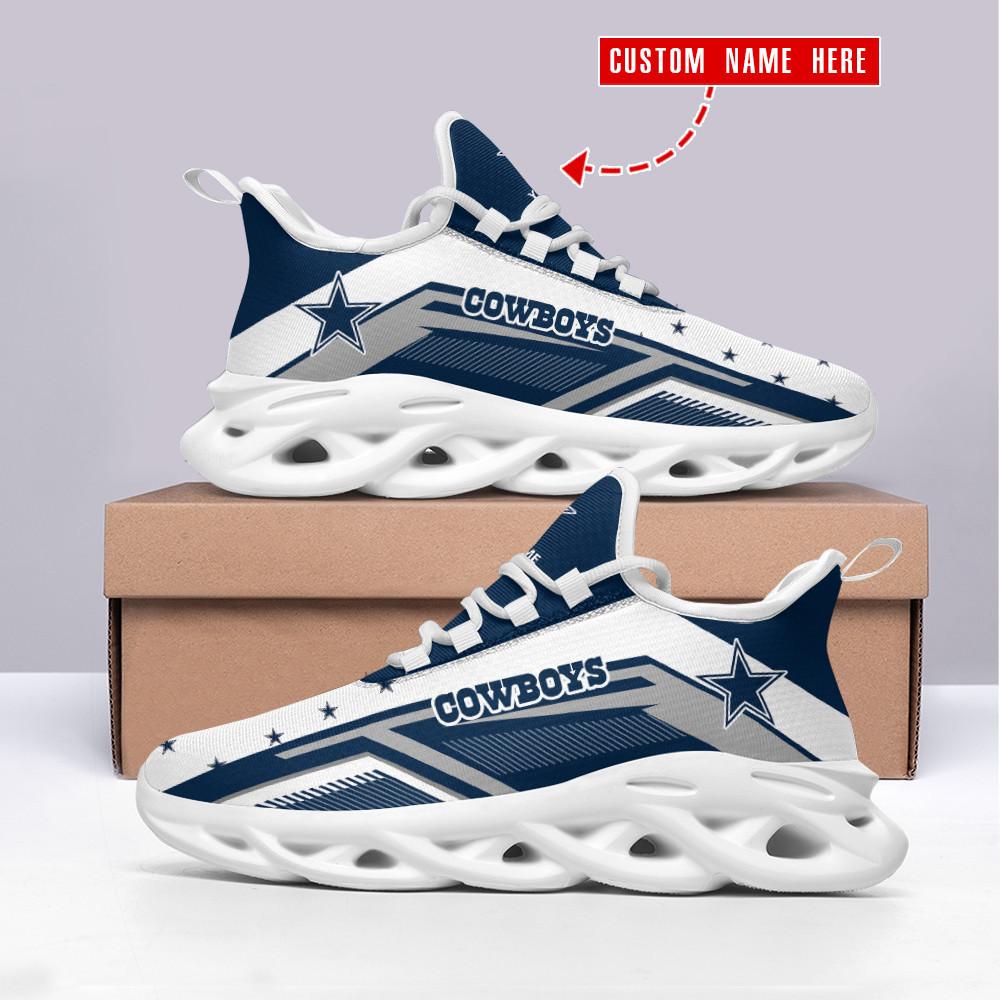 Ideafootwear Dallas Cowboys Max Soul Shoes Sneakers For Men And Women 171